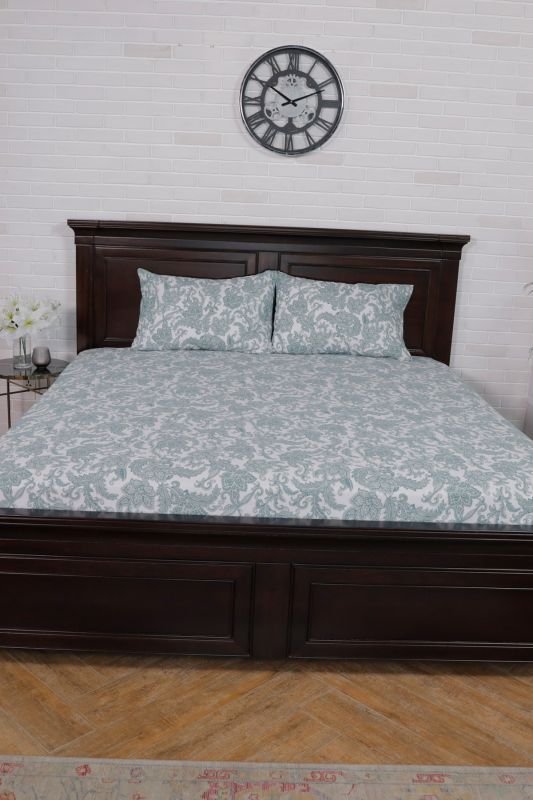 Alkaram - Printed Cotton Bedsheet Set T-200