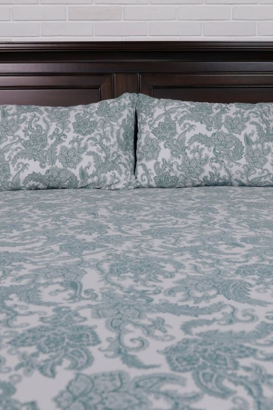 Alkaram - Printed Cotton Bedsheet Set T-200