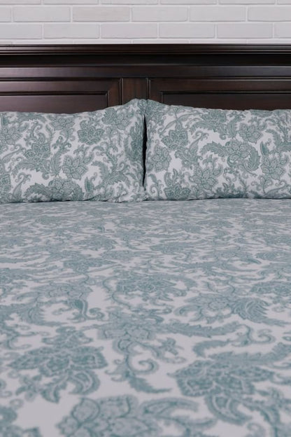 Alkaram - Printed Cotton Bedsheet Set T-200