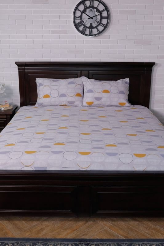 Printed Cotton Bedsheet Set T-200