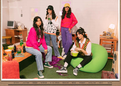 Ethnic - ANIMATED JACQUARD KNIT VEST (E0520/108/002)