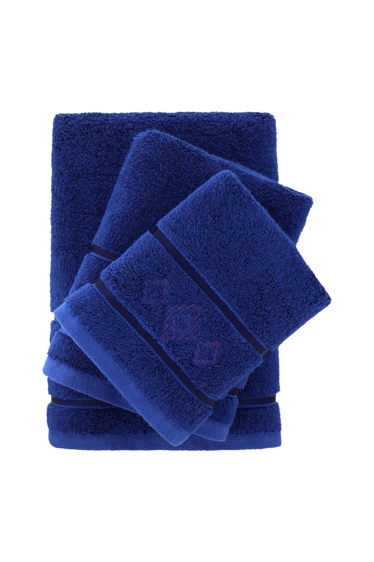 Alkaram - 3 Pc Embroidered Towel Set