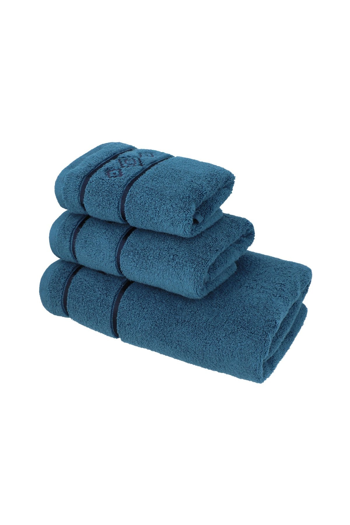 Alkaram - 3 Pc Embroidered Towel Set