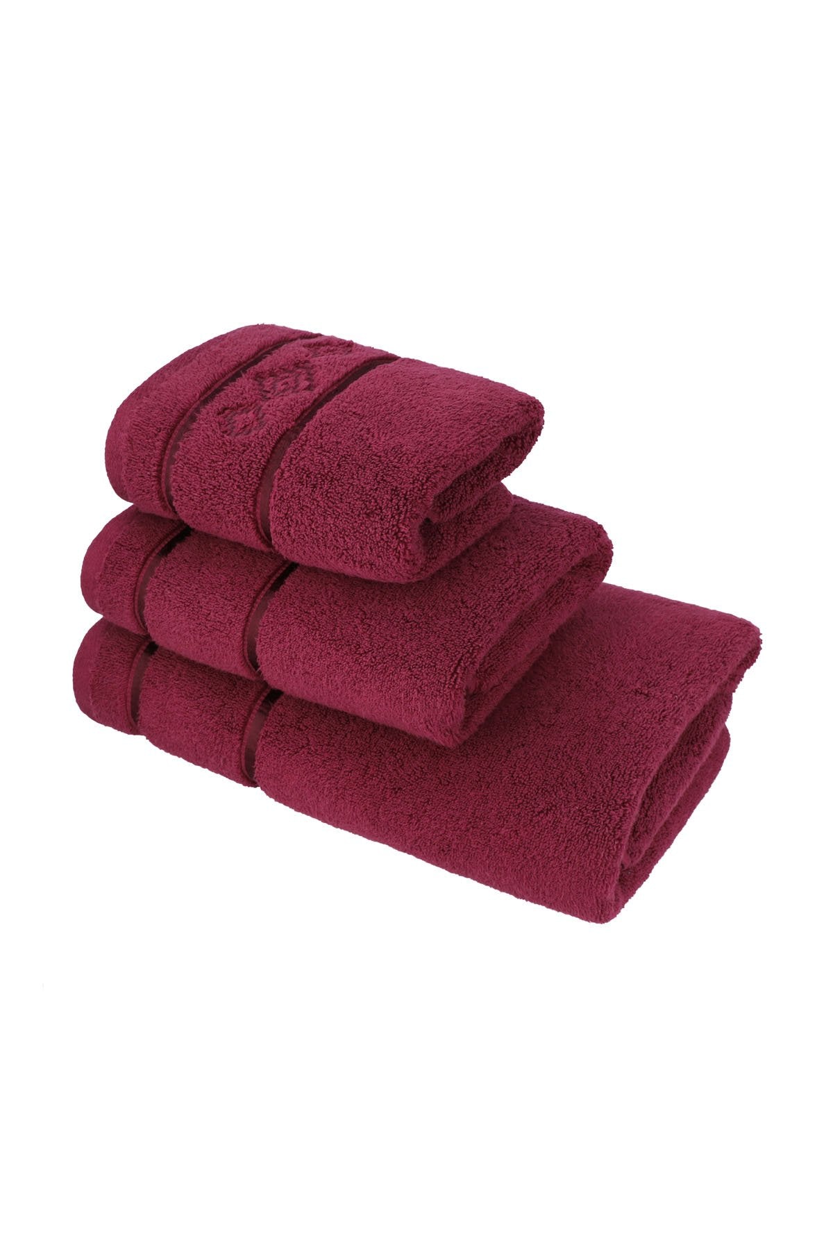 Alkaram - 3 Pc Embroidered Towel Set