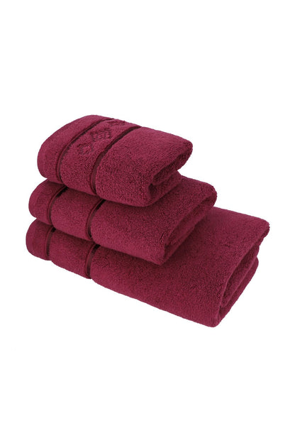 Alkaram - 3 Pc Embroidered Towel Set