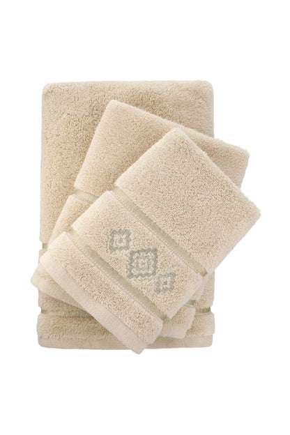 Alkaram - 3 Pc Embroidered Towel Set