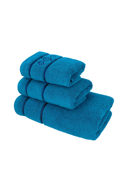 Alkaram - 3 Pc Embroidered Towel Set