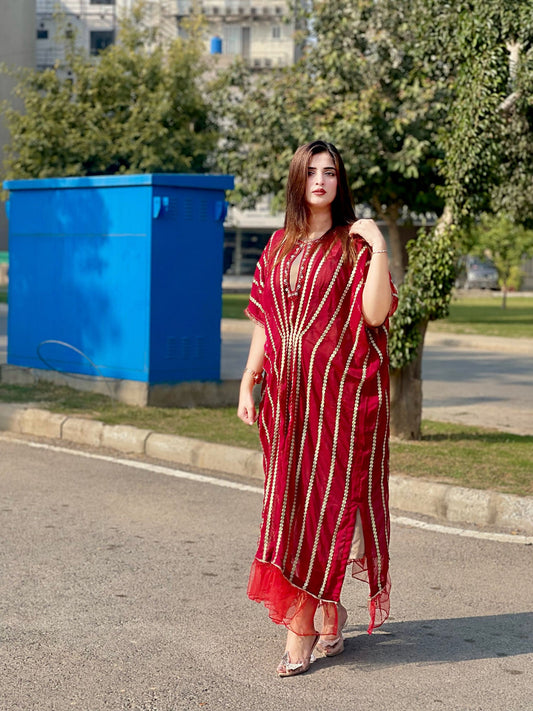 Four Season Boutique - KAFTAN REDISH