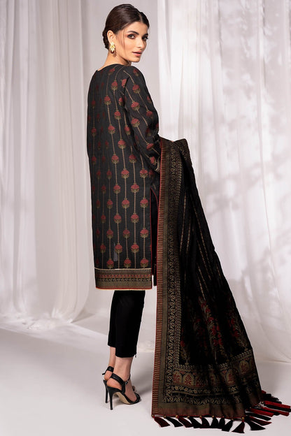 Alkaram - Three Piece Jacquard Suit with Jacquard Dupatta