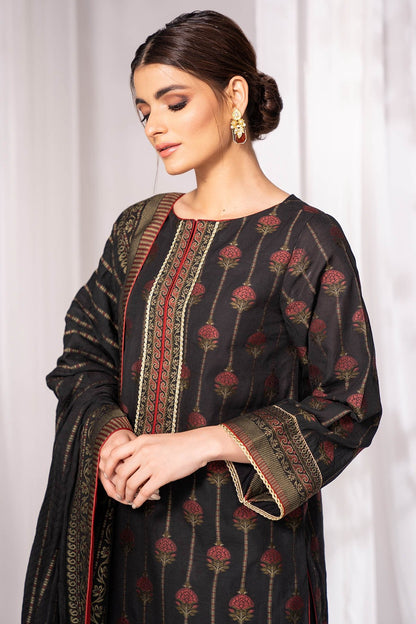 Alkaram - Three Piece Jacquard Suit with Jacquard Dupatta
