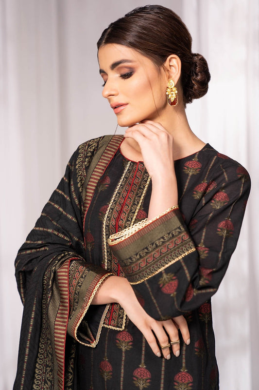 Alkaram - Three Piece Jacquard Suit with Jacquard Dupatta