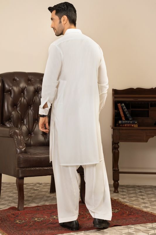 Dyed Blended Shalwar Kameez