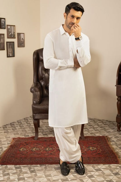 Dyed Blended Shalwar Kameez