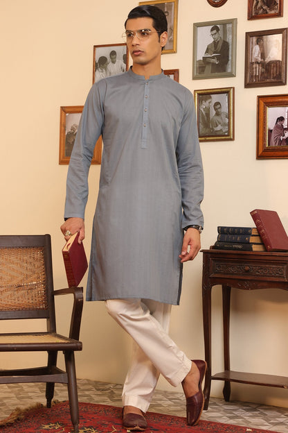 Dyed Dobby Kurta