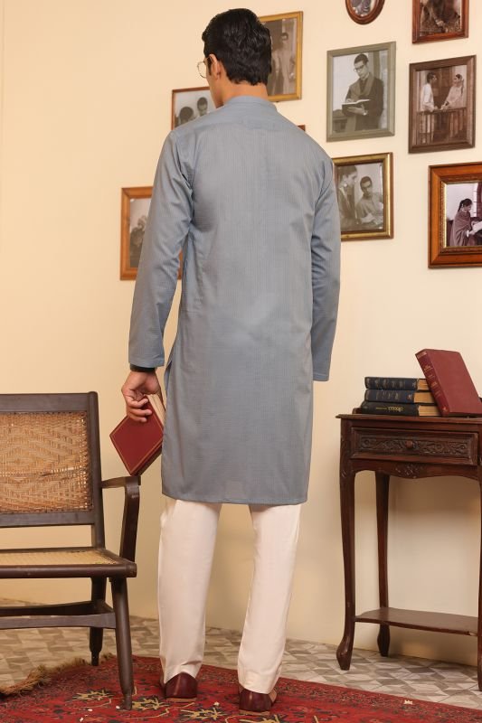 Dyed Dobby Kurta