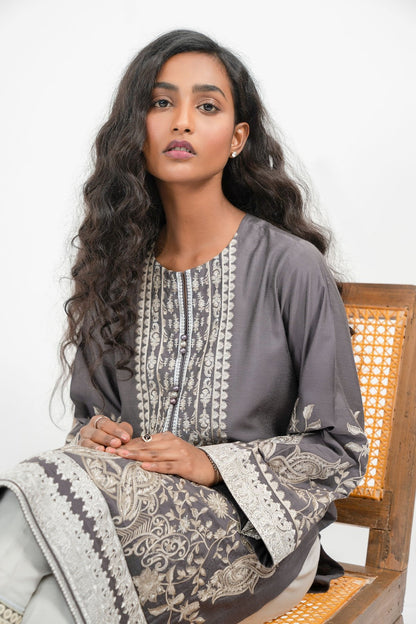 Alkaram - Cotton Silk Kurti