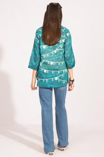 Printed Lawn Kurti