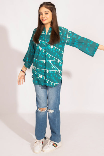 Printed Lawn Kurti