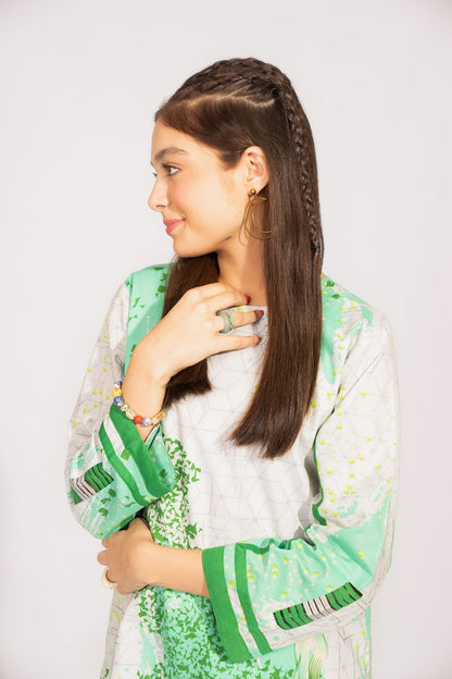 Printed Lawn Kurti