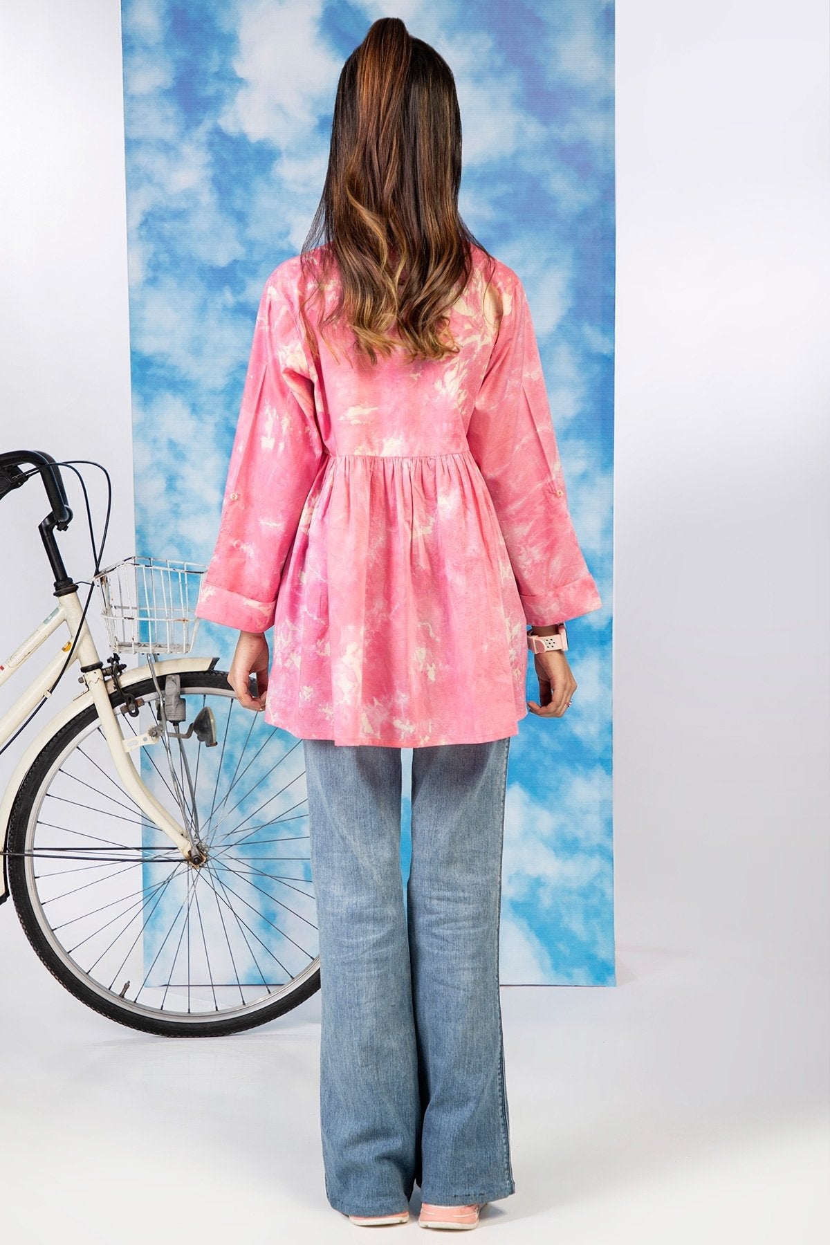 Printed Cambric Kurti