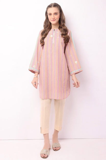 Yarn Dyed Embroidered Kurti