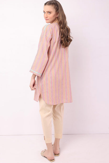 Yarn Dyed Embroidered Kurti
