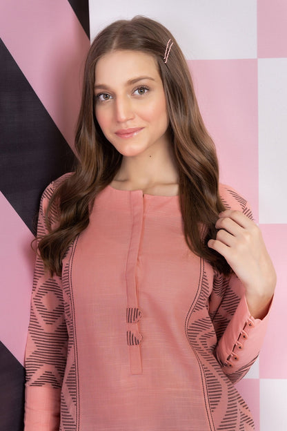 Alkaram - Dyed Jacquard Kurti