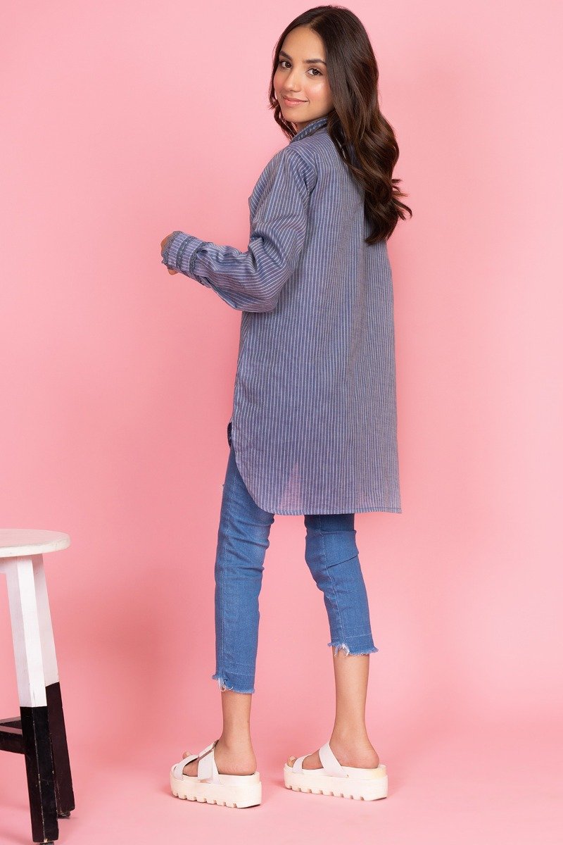 Alkaram - Yarn Dyed Kurti