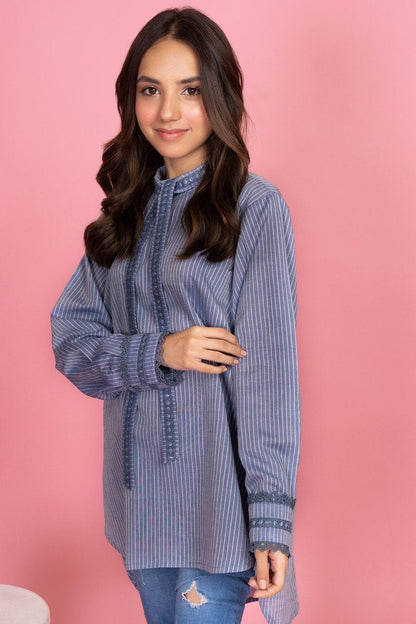Alkaram - Yarn Dyed Kurti