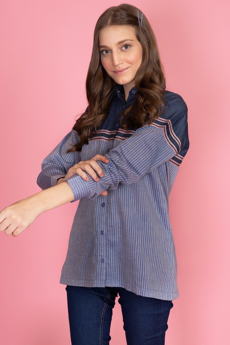 Alkaram - Yarn Dyed Kurti