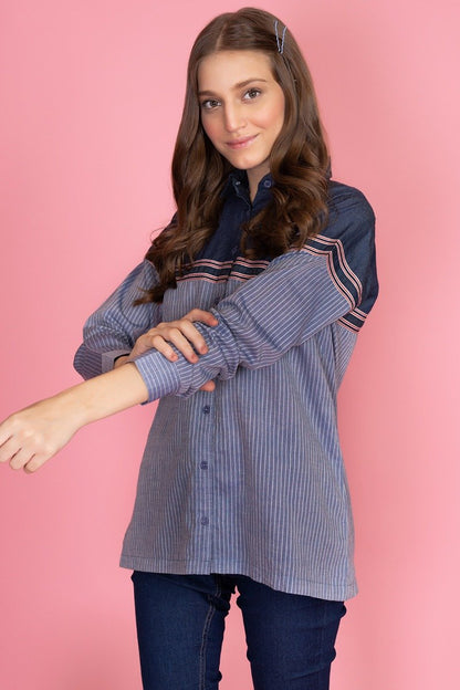 Alkaram - Yarn Dyed Kurti