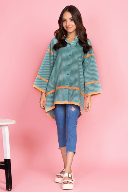 Alkaram - Embroidered Yarn Dyed Kurti