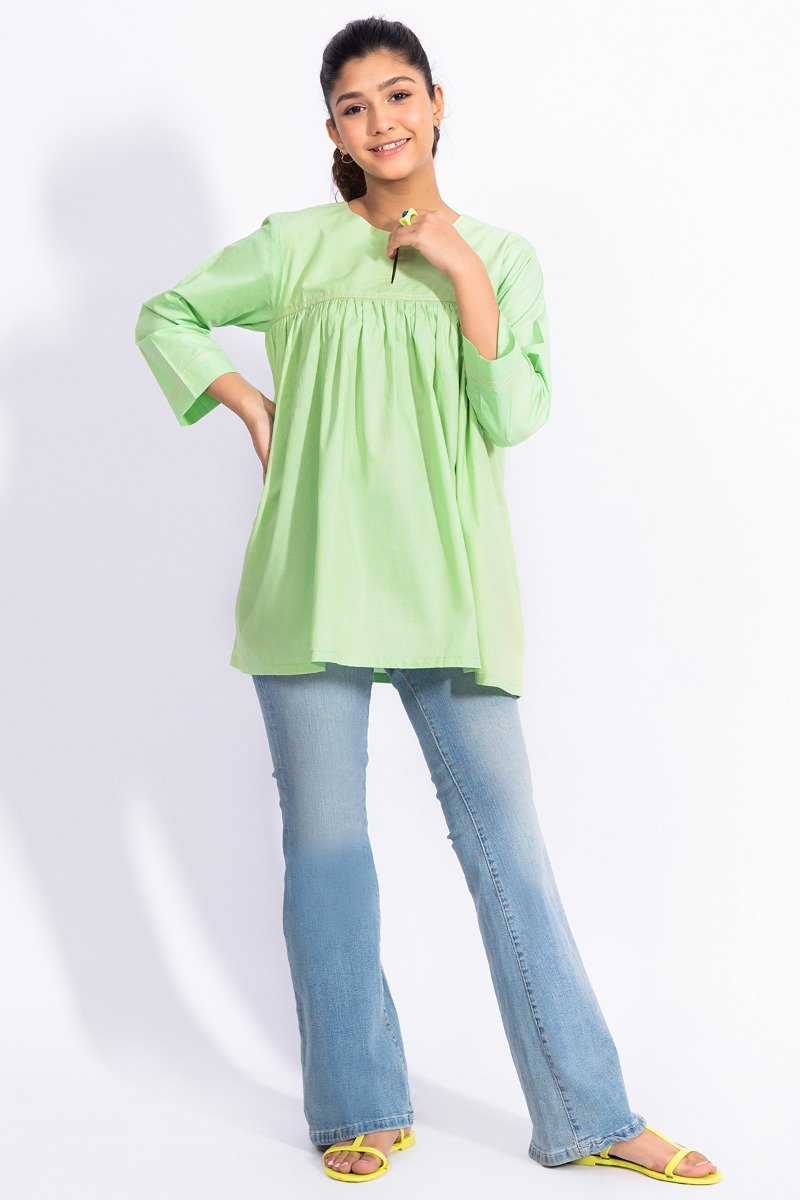 Dyed Cambric Kurti