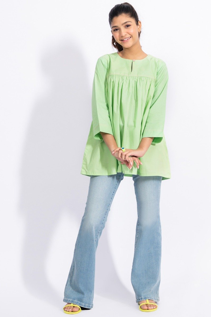 Dyed Cambric Kurti