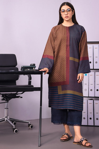 Printed Khaddar Kurti
