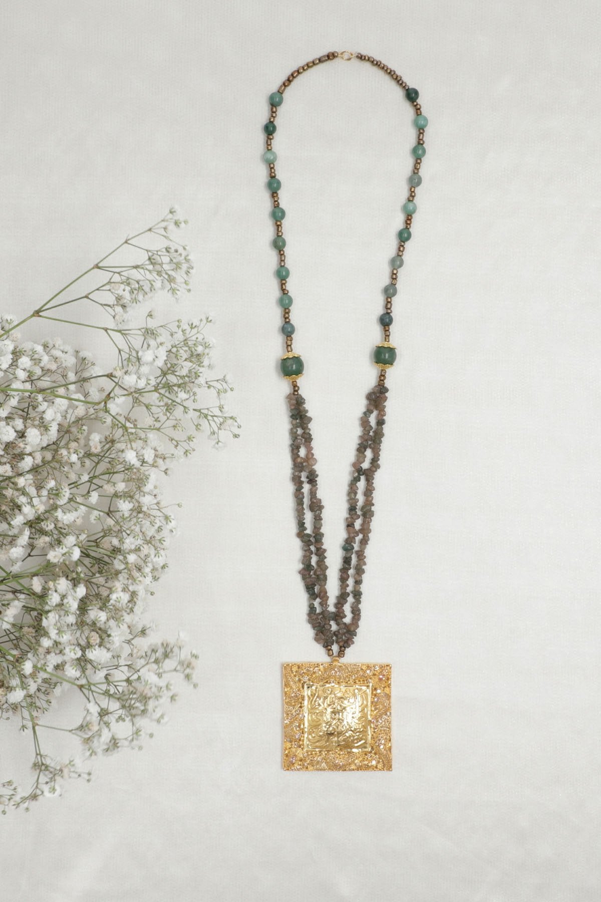 Gold Plated Mala