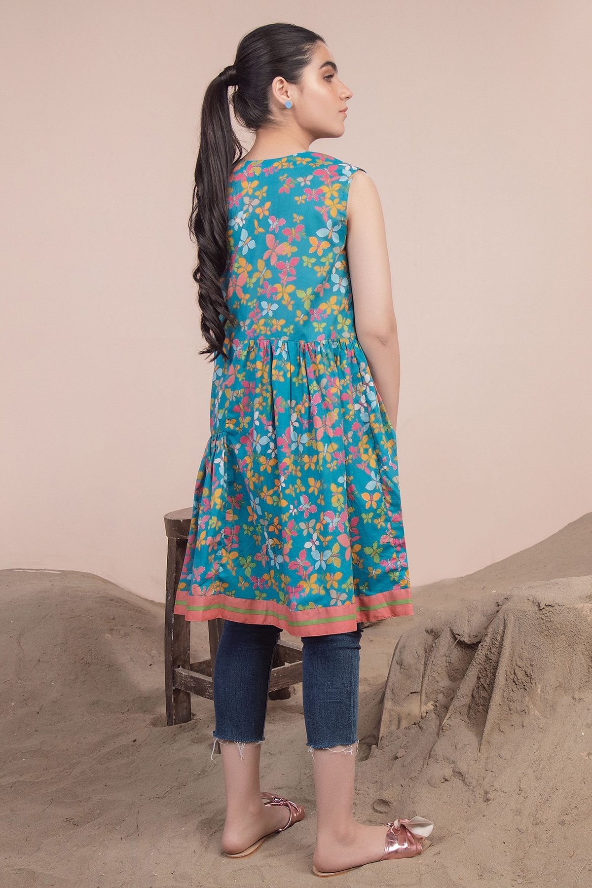 Alkaram - 1 Pc Printed Lawn Shirt