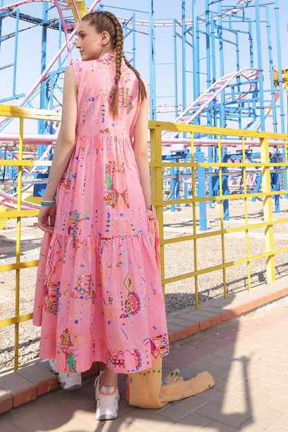Alkaram - 2 Pc Printed Lawn Suit With Viscose Dupatta