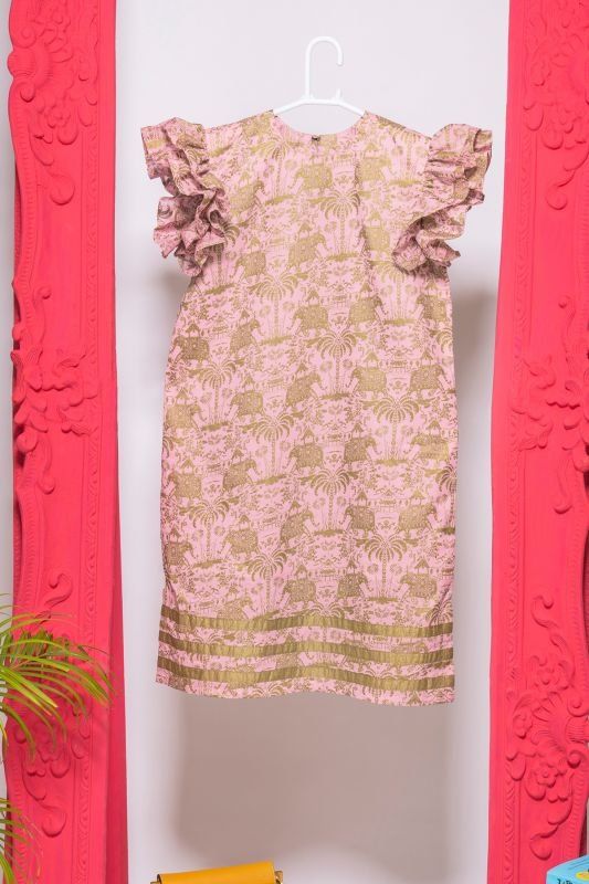 Alkaram - 1 Piece Dust Printed Lawn Shirt