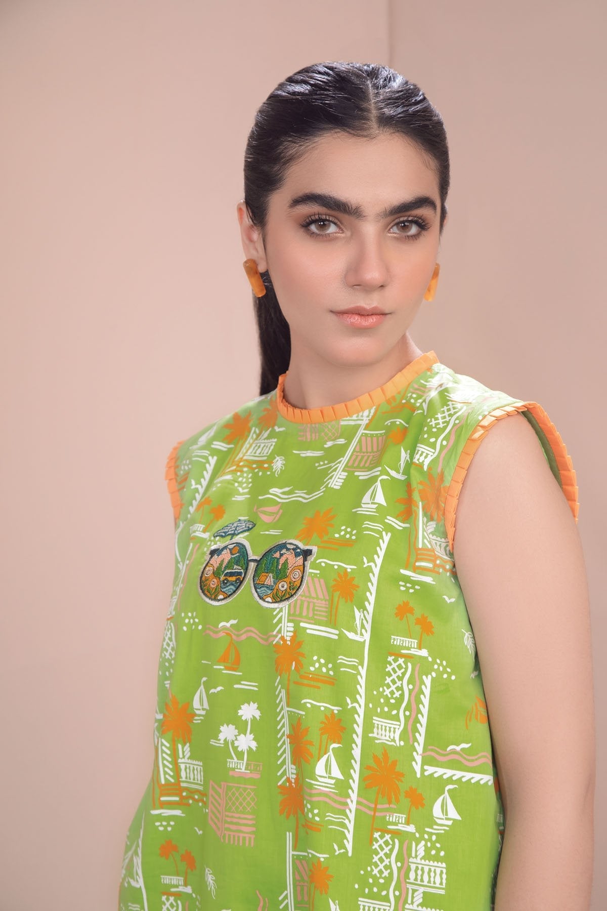 Alkaram - 1 Pc Embroidered Lawn Shirt