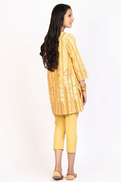 2 Pc Printed Cambric Suit