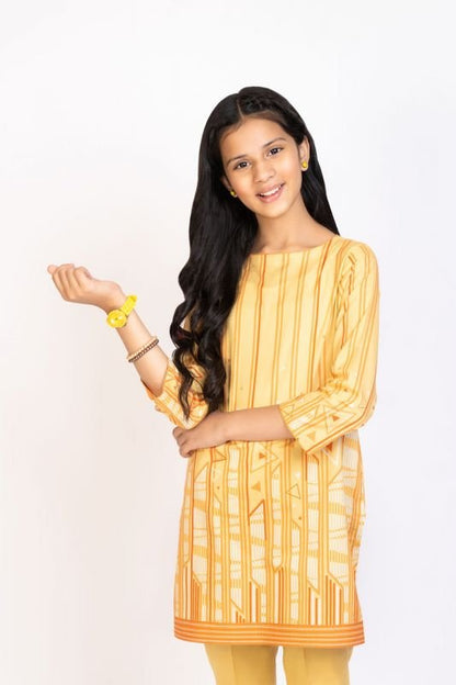 2 Pc Printed Cambric Suit