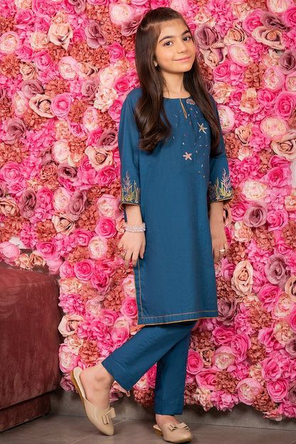 Alkaram - 2 Pc Embroidered Cambric Suit