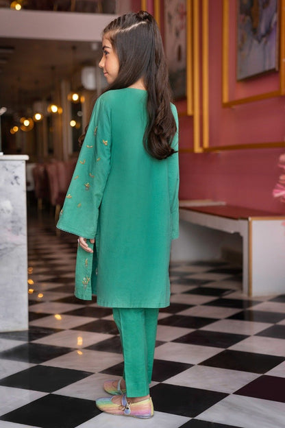 Alkaram - 2 Pc Embroidered Cambric Outfit