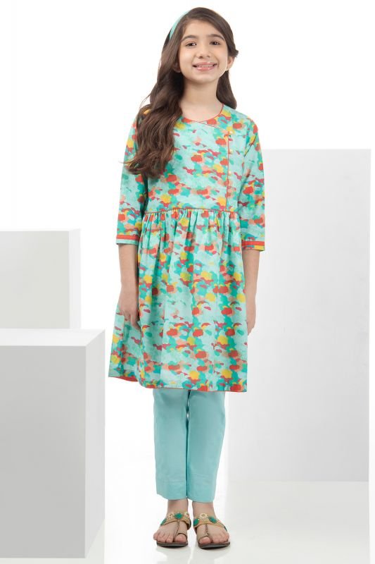 Alkaram - 3 Pc Printed Cambric Outfit