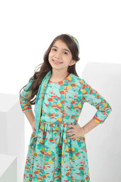 Alkaram - 3 Pc Printed Cambric Outfit