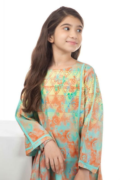 Alkaram - 3 Pc Printed Cambric Outfit