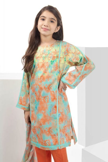 Alkaram - 3 Pc Printed Cambric Outfit