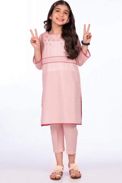 Alkaram - 2 Pc Embroidered Dobby Outfit