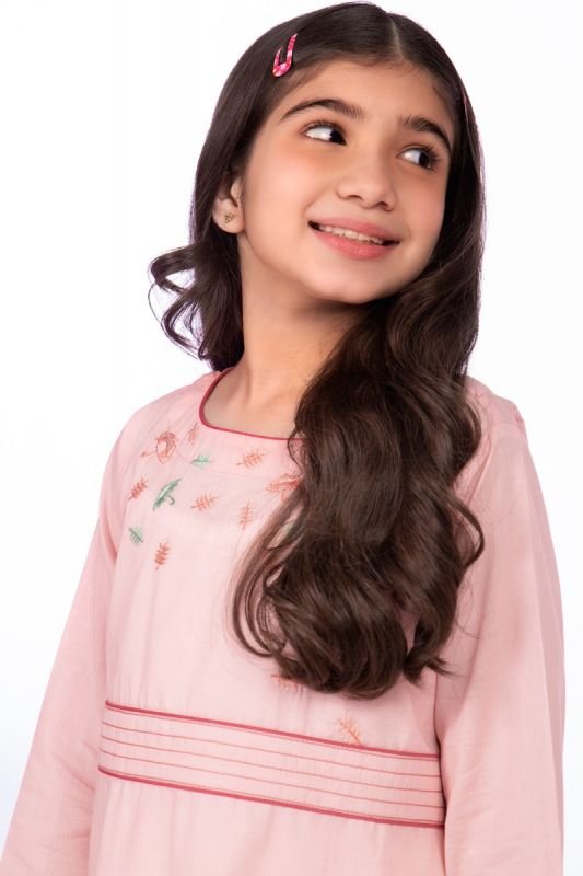 Alkaram - 2 Pc Embroidered Dobby Outfit